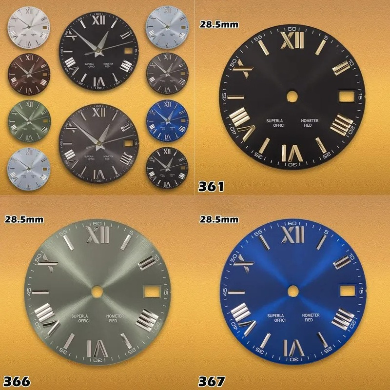 28.5mm Rome Sunray Dial S-type - Men'S Accessories Types ulasan dan harga