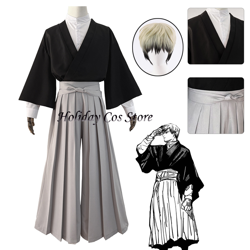 Zenin Naoya Anime Cosplay Cost - Men'S Kimono Accessories ulasan dan harga